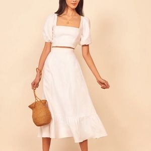 Reformation - Yucca Linen Two Piece